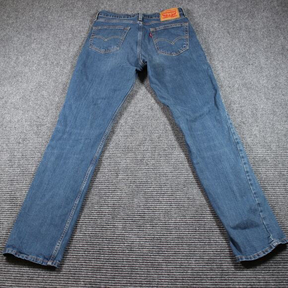 Levi’s Jeans Mens 32x34 Blue 511 Slim Stretch Medium Wash - Picture 6 of 11